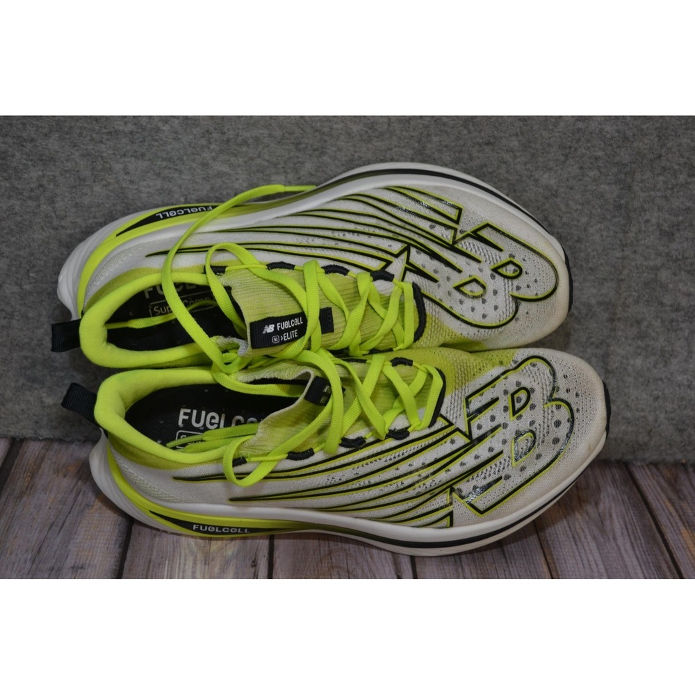 New Balance FuelCell SuperComp Elite V3 Shoes Womens 9 Yellow Running WRCELCT3 - Picture 10 of 14